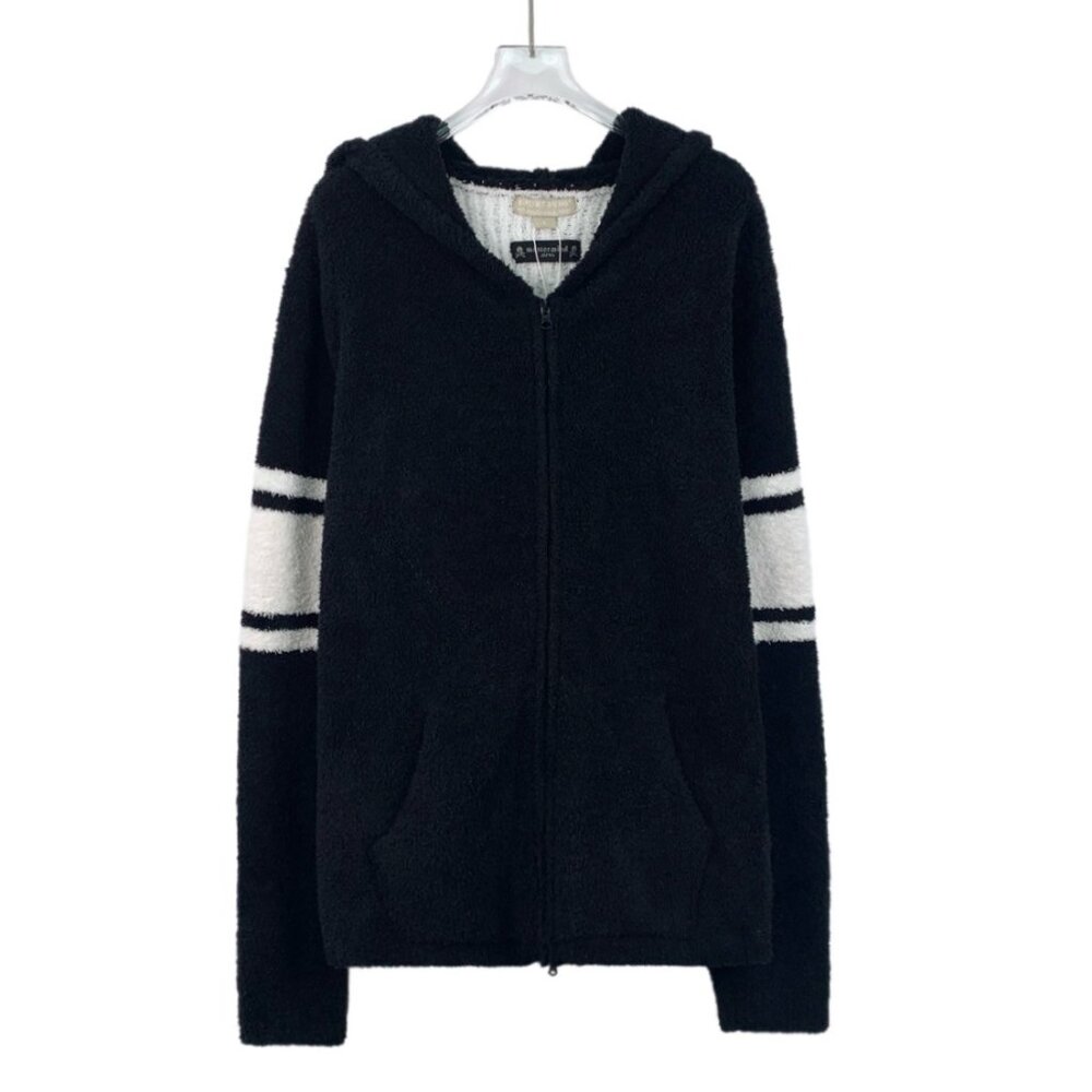 Mastermind Japan x Barefoot Dreams Collaboration Black skull jacket